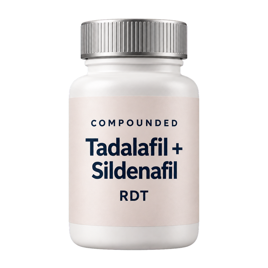 Sildenafil + Tadalafil Dissolvable Tablet packaging